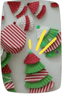 cupcake-vormpjes-kerstboom
