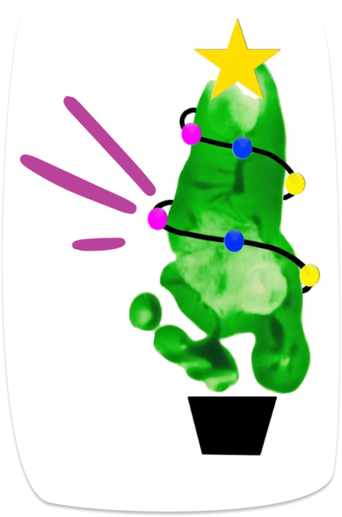 voetafdruk-kerstboom